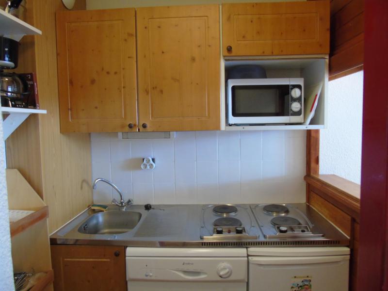 Location au ski Studio cabine 4 personnes (37) - Résidence la Chaviere - Valfréjus - Kitchenette