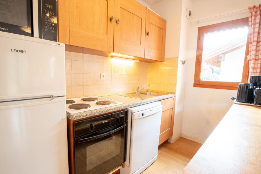 Location au ski Appartement 3 pièces cabine 8 personnes (04) - Résidence le Belvédère Busseroles - Valfréjus - Kitchenette