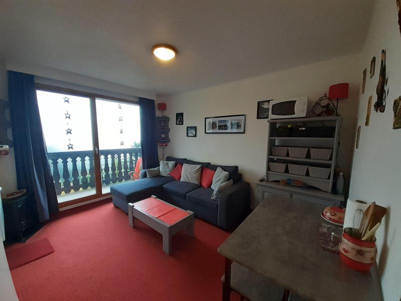 Rent in ski resort 2 room apartment sleeping corner 4 people (22) - Résidence le Grand Argentier - Valfréjus - Living room