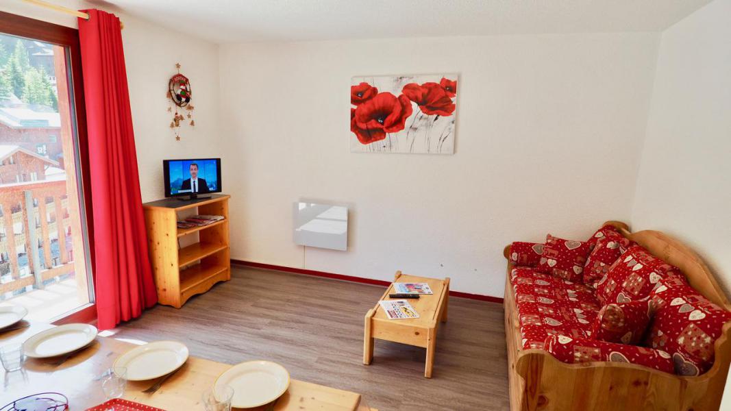 Rent in ski resort 5 room duplex apartment 10 people (52) - Résidence le Grand Argentier - Valfréjus - Living room