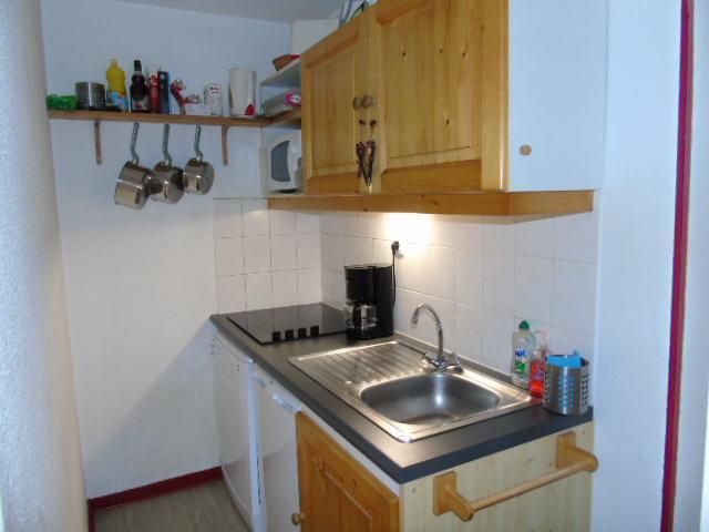 Wynajem na narty Apartament 2 pokojowy z alkową 6 osób (21) - Résidence le Grand Argentier - Valfréjus - Aneks kuchenny