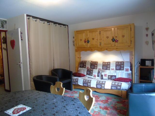 Ski verhuur Appartement 3 kamers 6 personen (19) - Résidence le Grand Argentier - Valfréjus - Woonkamer