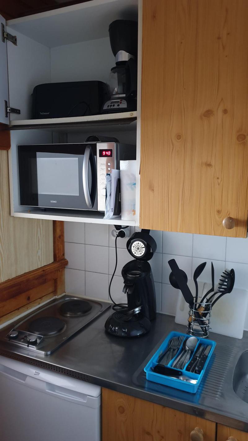 Location au ski Studio coin montagne 3 personnes (25) - Résidence le Thabor A - Valfréjus - Kitchenette