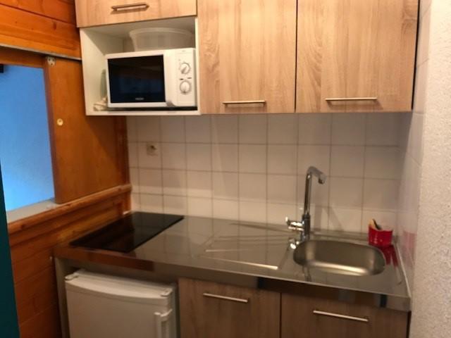 Alquiler al esquí Estudio para 3 personas (127) - Résidence le Thabor D - Valfréjus - Kitchenette