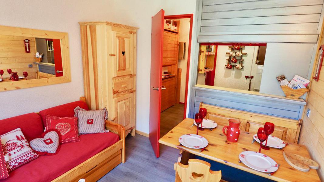 Skiverleih Studio Schlafnische 4 Personen (C-121) - Résidence le Thabor - Valfréjus - Wohnzimmer