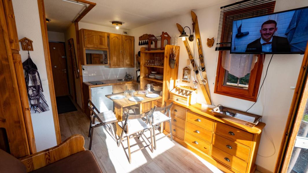 Аренда на лыжном курорте Квартира студия со спальней для 4 чел. (37) - Résidence le Thabor - Valfréjus - Кухня