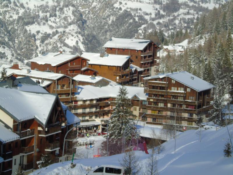 Vacanze in montagna Studio per 3 persone (9) - Résidence Thabor A - Valfréjus - Esteriore inverno