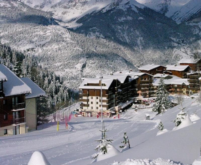 Vacanze in montagna Studio per 3 persone (9) - Résidence Thabor A - Valfréjus - Esteriore inverno