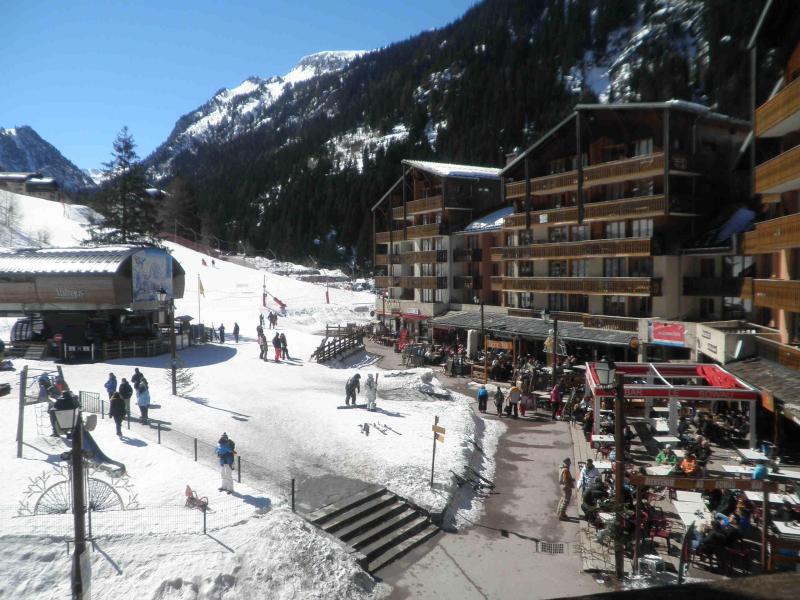 Location au ski Studio 4 personnes (16) - Résidence Thabor A - Valfréjus - Extérieur hiver