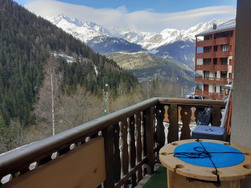 Skiverleih Studio Schlafnische 3 Personen (144) - Résidence Thabor D - Valfréjus - Balkon