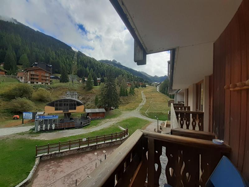 Skiverleih Studio Schlafnische 4 Personen (149) - Résidence Thabor D - Valfréjus - Balkon