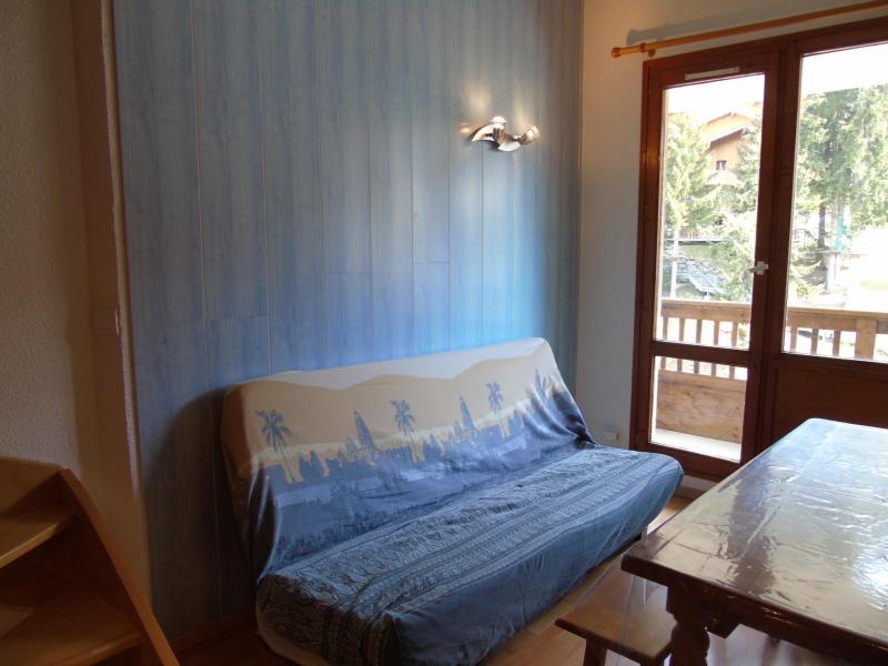 Rent in ski resort 2 room mezzanine apartment 4 people (65) - Thabor B - Valfréjus - Living room