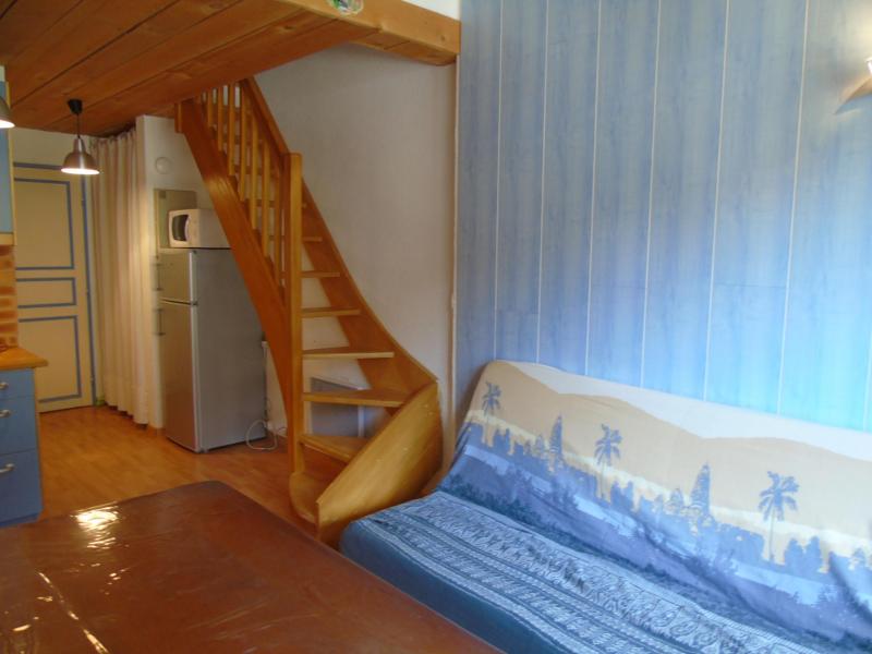 Ski verhuur Appartement 2 kamers mezzanine 4 personen (65) - Thabor B - Valfréjus - Woonkamer