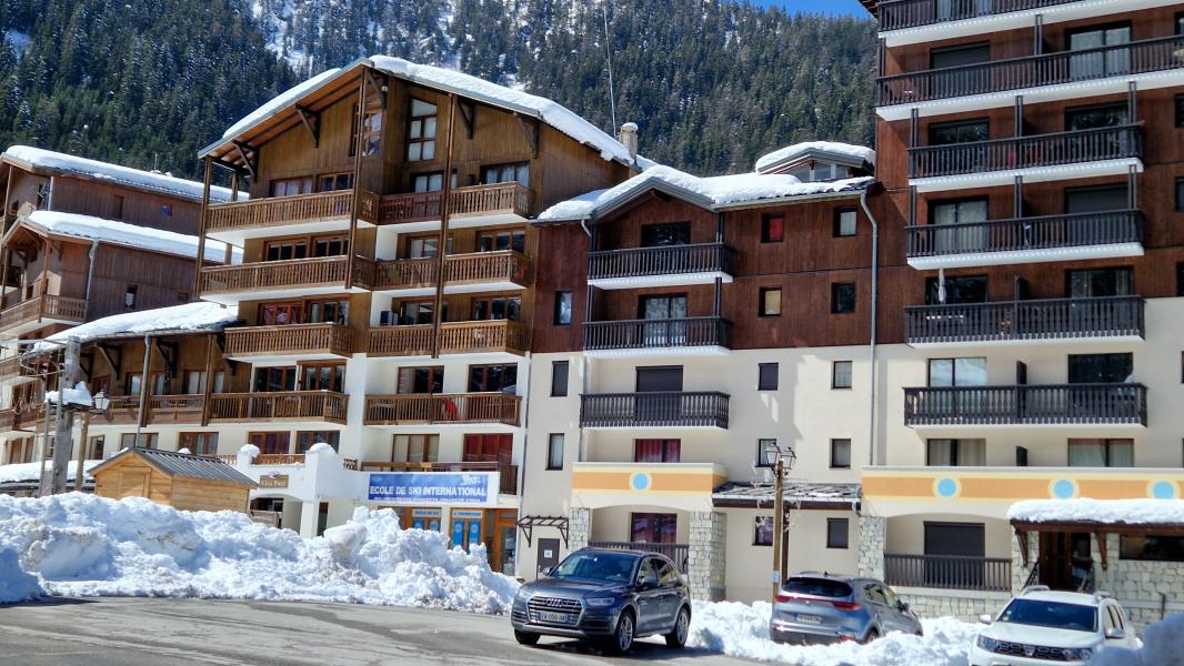Location au ski Studio coin montagne 4 personnes (540) - Vita Parc - Valfréjus - Extérieur hiver
