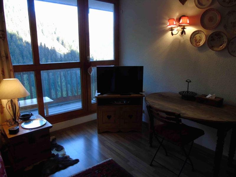 Rent in ski resort Studio 4 people (215) - Vita Parc - Valfréjus - Living room