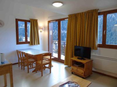 Skiverleih 3-Zimmer-Holzhütte für 6 Personen (J32) - Chalet Arrondaz - Valfréjus - Wohnzimmer