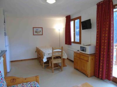 Skiverleih 4-Zimmer-Holzhütte für 8 Personen (G11) - Chalet Arrondaz - Valfréjus - Wohnzimmer