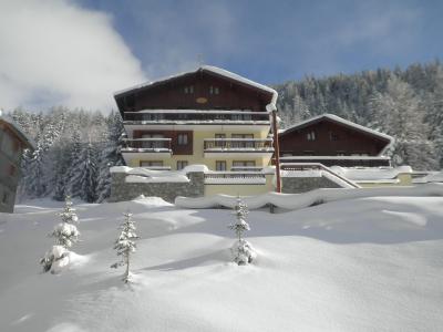 Urlaub in den Bergen 4-Zimmer-Holzhütte für 8 Personen (J01) - Chalet Arrondaz - Valfréjus - Draußen im Winter