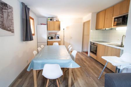 Rent in ski resort 3 room apartment cabin 8 people (A4) - Chalet Arrondaz A - Valfréjus - Living room