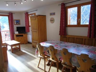 Ski verhuur Appartement 4 kabine kamers 8 personen (C4) - Chalet Arrondaz - Valfréjus - Woonkamer