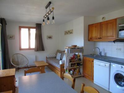 Ski verhuur Appartement 4 kabine kamers 8 personen (J01) - Chalet Arrondaz - Valfréjus - Woonkamer