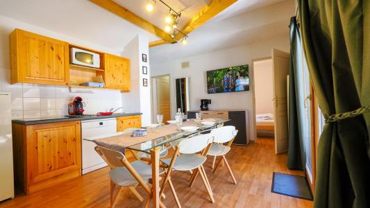Rent in ski resort 3 room apartment sleeping corner 8 people (43) - Chalet de Florence - Valfréjus - Living room