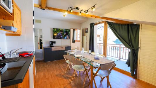 Skiverleih 3-Zimmer-Berghütte für 8 Personen (43) - Chalet de Florence - Valfréjus - Wohnzimmer