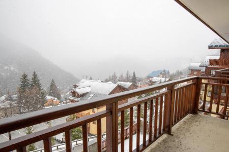 Rent in ski resort 2 room apartment cabin 6 people (J22) - Chalets d'Arrondaz - Valfréjus - Balcony