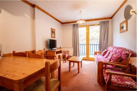 Rent in ski resort 2 room apartment cabin 6 people (B156) - Chalets du Thabor - Valfréjus - Living room