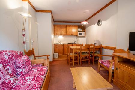 Ski verhuur Appartement 2 kabine kamers 6 personen (B156) - Chalets du Thabor - Valfréjus - Woonkamer