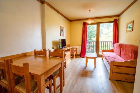 Ski verhuur Appartement 2 kamers 4 personen (A9) - Chalets du Thabor - Valfréjus - Woonkamer