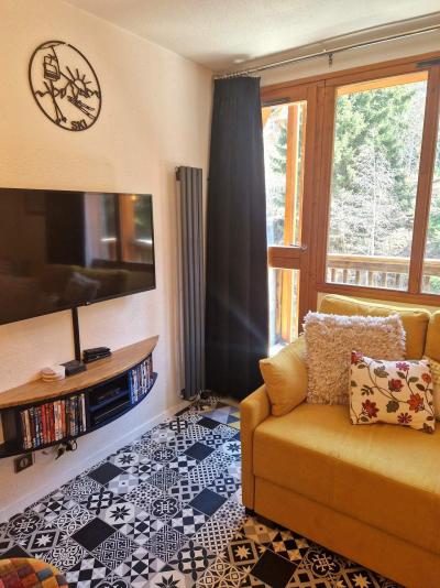 Ski verhuur Studio 4 personen (438) - Les Mélèzets 2 - Valfréjus - Woonkamer