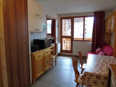 Ski verhuur Studio cabine 4 personen (M2-332) - Melezets 2 - Valfréjus - Woonkamer