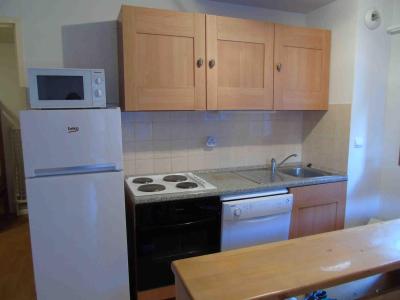 Wynajem na narty Apartament 3 pokojowy z alkową 8 osób (B8) - Résidence Belvédère Busseroles - Valfréjus - Aneks kuchenny