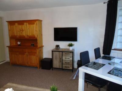 Ski verhuur Studio bergnis 4 personen (25) - Résidence Chamois - Valfréjus - Woonkamer