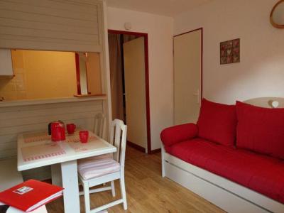 Ski verhuur Studio cabine 4 personen (22) - Résidence Chavière - Valfréjus - Woonkamer