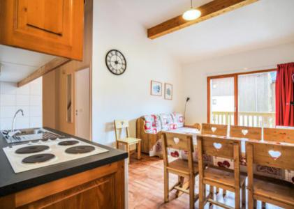 Rent in ski resort 3 room apartment 7 people (72) - Résidence Cheval Blanc - Valfréjus - Kitchen
