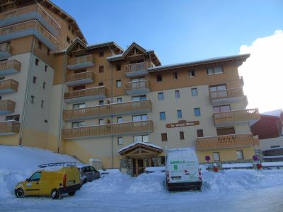 Location au ski Appartement 2 pièces 4 personnes (10) - Résidence Cheval Blanc - Valfréjus - Extérieur hiver