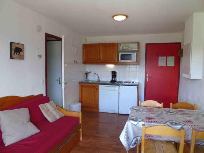 Ski verhuur Appartement 2 kamers 4 personen (24) - Résidence Cheval Blanc - Valfréjus - Woonkamer