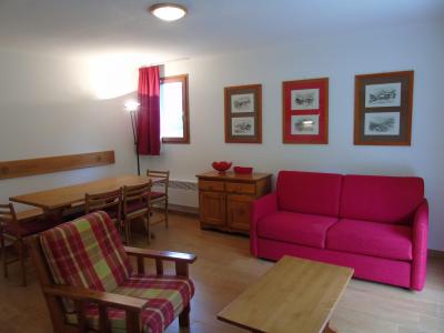 Ski verhuur Appartement 2 kamers 6 personen (CB34) - Résidence Cheval Blanc - Valfréjus - Woonkamer