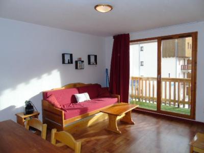 Ski verhuur Appartement 3 kamers 6 personen (62) - Résidence Cheval Blanc - Valfréjus - Woonkamer