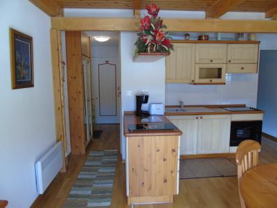 Ski verhuur Appartement 4 kamers mezzanine 8 personen (74) - Résidence Cheval Blanc - Valfréjus - Keuken