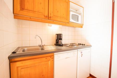 Location au ski Appartement 2 pièces cabine 6 personnes (53) - Résidence du Cheval Blanc - Valfréjus - Kitchenette