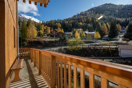 Ski verhuur Appartement 3 kamers 8 personen (65) - Résidence du Cheval Blanc - Valfréjus - Balkon