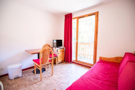 Ski verhuur Studio 2 personen (66) - Résidence du Cheval Blanc - Valfréjus - Woonkamer