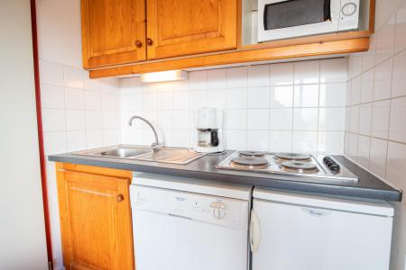 Location au ski Studio cabine 4 personnes (15) - Résidence du Cheval Blanc - Valfréjus - Kitchenette