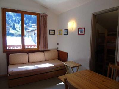 Ski verhuur Studio bergnis 4 personen (47) - Résidence la Chaviere - Valfréjus - Woonkamer