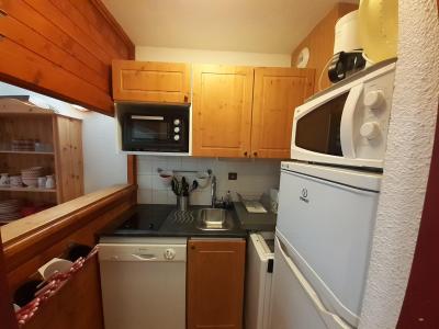 Location au ski Studio cabine 4 personnes (43) - Résidence la Chaviere - Valfréjus - Coin cuisine