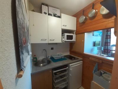 Location au ski Studio coin montagne 3 personnes (9) - Résidence la Chaviere - Valfréjus - Kitchenette