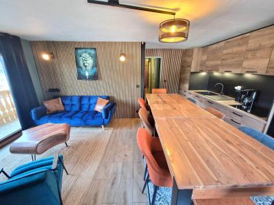 Rent in ski resort  (6) - Résidence le Cheval Blanc - Valfréjus - Living room